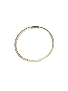 Brighton Silver-tone "Dream Big" Inspirational Bangle Bracelet